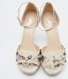 Yves Saint Laurent Vintage Pre-owned Fabric sandals White Dames - Thumbnail 3