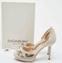 Yves Saint Laurent Vintage Pre-owned Fabric sandals White Dames - Thumbnail 9