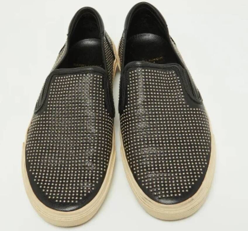Yves Saint Laurent Vintage Pre-owned Fabric sneakers Black Dames
