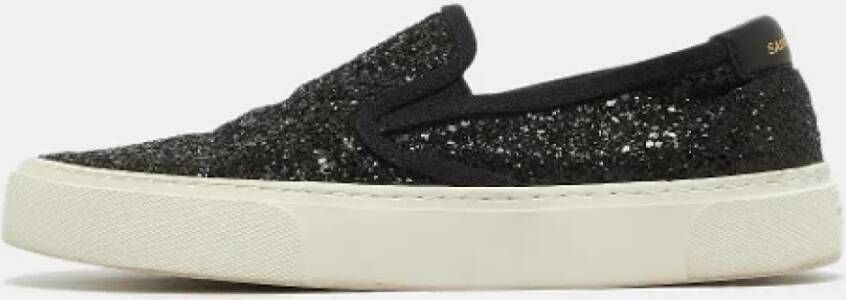 Yves Saint Laurent Vintage Pre-owned Fabric sneakers Black Dames