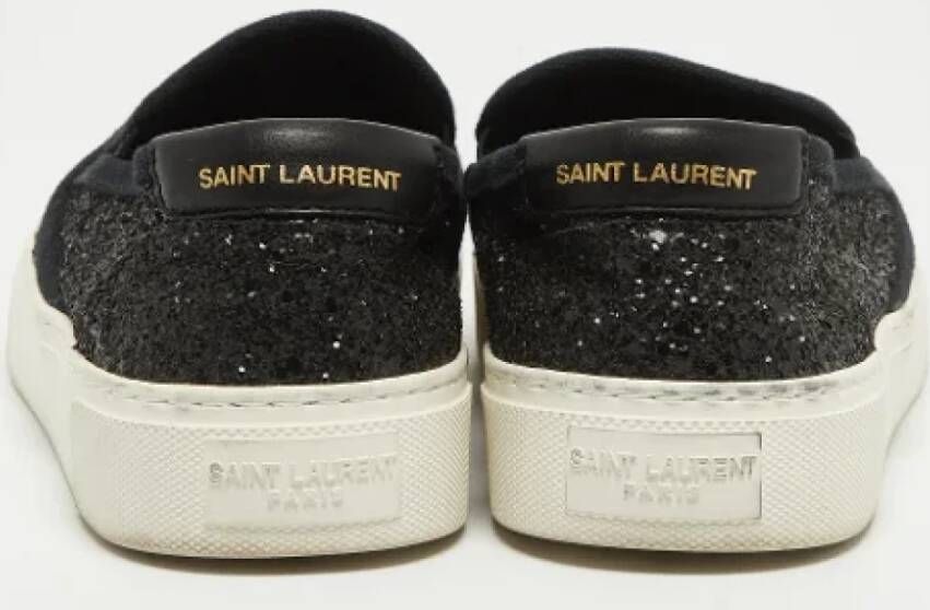 Yves Saint Laurent Vintage Pre-owned Fabric sneakers Black Dames