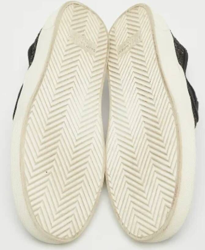 Yves Saint Laurent Vintage Pre-owned Fabric sneakers Black Dames
