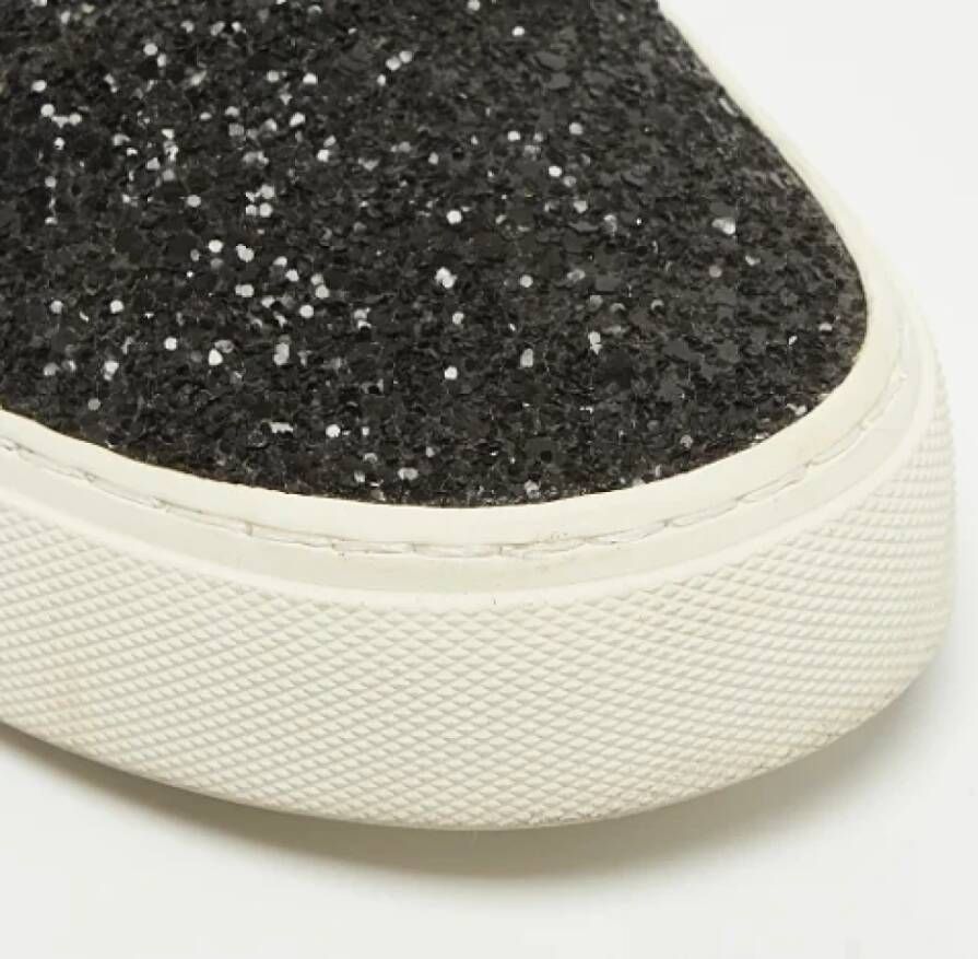 Yves Saint Laurent Vintage Pre-owned Fabric sneakers Black Dames