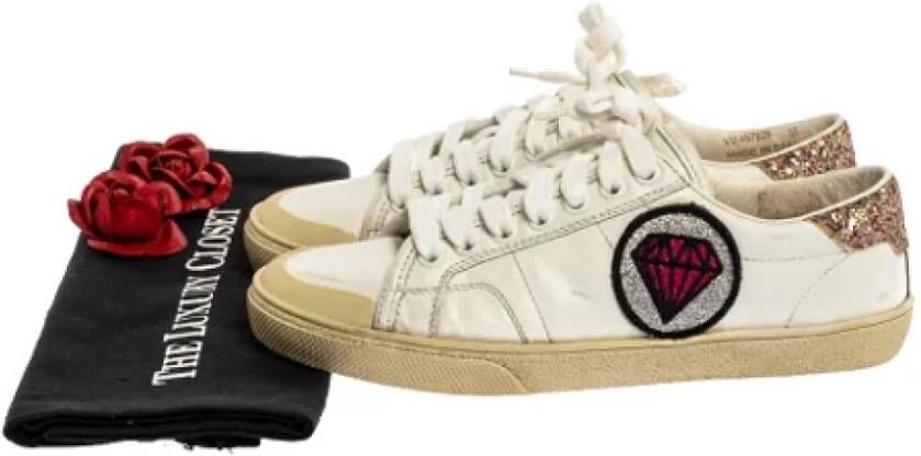 Yves Saint Laurent Vintage Pre-owned Fabric sneakers White Dames