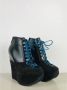 Yves Saint Laurent Vintage Pre-owned Leather boots Black Dames - Thumbnail 3
