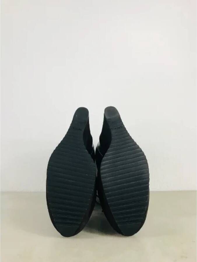 Yves Saint Laurent Vintage Pre-owned Leather boots Black Dames