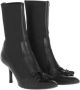 Yves Saint Laurent Vintage Pre-owned Leather boots Black Dames - Thumbnail 2