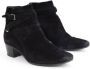 Yves Saint Laurent Vintage Pre-owned Leather boots Black Dames - Thumbnail 3