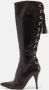 Yves Saint Laurent Vintage Pre-owned Leather boots Brown Dames - Thumbnail 2