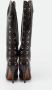 Yves Saint Laurent Vintage Pre-owned Leather boots Brown Dames - Thumbnail 5
