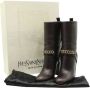 Yves Saint Laurent Vintage Pre-owned Leather boots Brown Dames - Thumbnail 8
