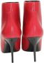 Yves Saint Laurent Vintage Pre-owned Leather boots Red Dames - Thumbnail 5