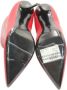 Yves Saint Laurent Vintage Pre-owned Leather boots Red Dames - Thumbnail 7