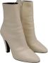 Yves Saint Laurent Vintage Pre-owned Leather boots White Dames - Thumbnail 4