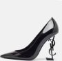 Yves Saint Laurent Vintage Pre-owned Leather heels Black Dames - Thumbnail 2
