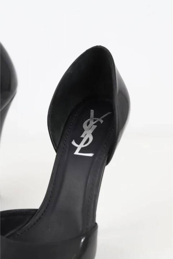 Yves Saint Laurent Vintage Pre-owned Leather heels Black Dames