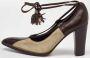 Yves Saint Laurent Vintage Pre-owned Leather heels Brown Dames - Thumbnail 2