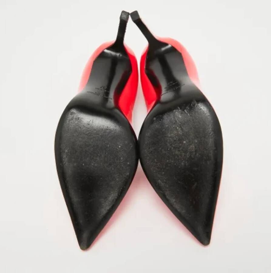 Yves Saint Laurent Vintage Pre-owned Leather heels Pink Dames