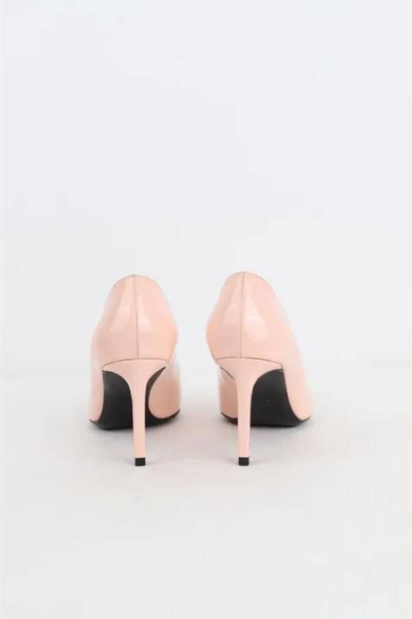 Yves Saint Laurent Vintage Pre-owned Leather heels Pink Dames