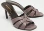 Yves Saint Laurent Vintage Pre-owned Leather heels Purple Dames - Thumbnail 4