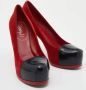 Yves Saint Laurent Vintage Pre-owned Leather heels Red Dames - Thumbnail 4