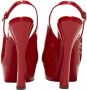 Yves Saint Laurent Vintage Pre-owned Leather heels Red Dames - Thumbnail 5