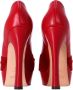 Yves Saint Laurent Vintage Pre-owned Leather heels Red Dames - Thumbnail 3