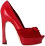 Yves Saint Laurent Vintage Pre-owned Leather heels Red Dames - Thumbnail 4
