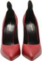Yves Saint Laurent Vintage Pre-owned Leather heels Red Dames - Thumbnail 2