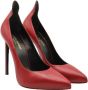 Yves Saint Laurent Vintage Pre-owned Leather heels Red Dames - Thumbnail 3