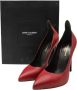 Yves Saint Laurent Vintage Pre-owned Leather heels Red Dames - Thumbnail 7