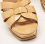 Yves Saint Laurent Vintage Pre-owned Leather sandals Beige Dames - Thumbnail 7