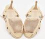 Yves Saint Laurent Vintage Pre-owned Leather sandals Beige Dames - Thumbnail 5