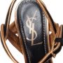 Yves Saint Laurent Vintage Pre-owned Leather sandals Black Dames - Thumbnail 6