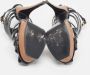 Yves Saint Laurent Vintage Pre-owned Leather sandals Black Dames - Thumbnail 6