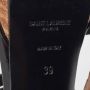 Yves Saint Laurent Vintage Pre-owned Leather sandals Black Dames - Thumbnail 8