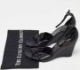 Yves Saint Laurent Vintage Pre-owned Leather sandals Black Dames - Thumbnail 9