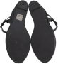 Yves Saint Laurent Vintage Pre-owned Leather sandals Black Dames - Thumbnail 5