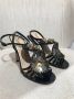 Yves Saint Laurent Vintage Pre-owned Leather sandals Black Dames - Thumbnail 2