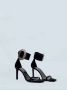 Yves Saint Laurent Vintage Pre-owned Leather sandals Black Dames - Thumbnail 3