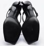 Yves Saint Laurent Vintage Pre-owned Leather sandals Black Dames - Thumbnail 3