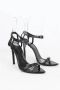 Yves Saint Laurent Vintage Pre-owned Leather sandals Black Dames - Thumbnail 3