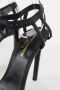 Yves Saint Laurent Vintage Pre-owned Leather sandals Black Dames - Thumbnail 5