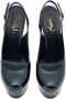 Yves Saint Laurent Vintage Pre-owned Leather sandals Blue Dames - Thumbnail 2