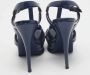 Yves Saint Laurent Vintage Pre-owned Leather sandals Blue Dames - Thumbnail 5