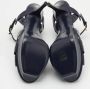 Yves Saint Laurent Vintage Pre-owned Leather sandals Blue Dames - Thumbnail 6