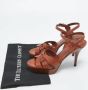 Yves Saint Laurent Vintage Pre-owned Leather sandals Brown Dames - Thumbnail 8