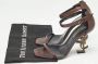 Yves Saint Laurent Vintage Pre-owned Leather sandals Brown Dames - Thumbnail 9