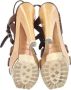 Yves Saint Laurent Vintage Pre-owned Leather sandals Brown Dames - Thumbnail 5