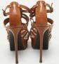 Yves Saint Laurent Vintage Pre-owned Leather sandals Brown Dames - Thumbnail 5